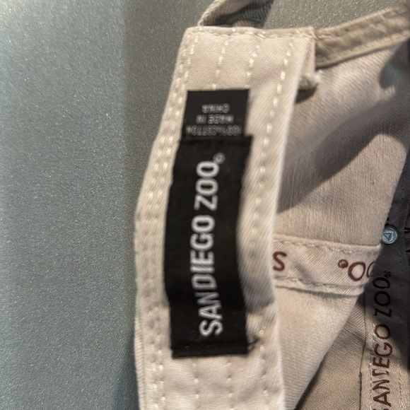 San Diego Zoo 1916 Baseball Gray Adjustable Hat Summer Vacation Travel - Picture 7 of 7